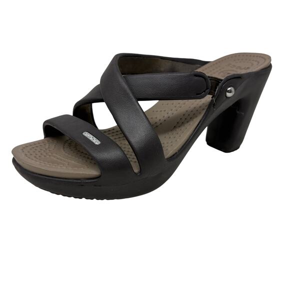 NEW! Crocs Sandals Heel Gray SINGLE LEFT SHOE - 10 - Picture 1 of 7